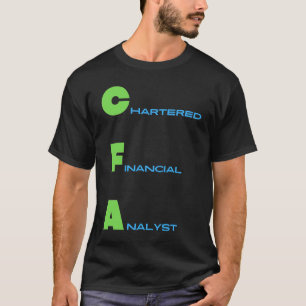 T-shirt Analyste financier CFA