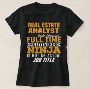 T-shirt Analyste immobilier