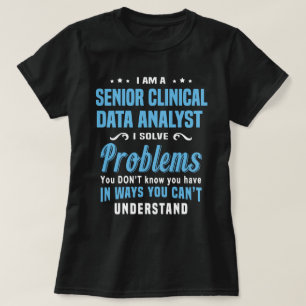 T-shirt Analyste principal des données cliniques
