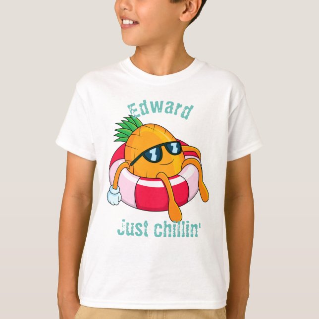 T-shirt Ananas cool (Devant)