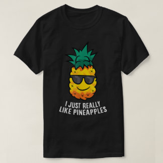T-shirt Ananas Cool Dessin de Fruit Drôle