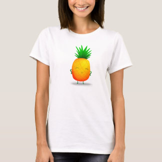 T-shirt ananas de caractère : o