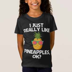 T-Shirt Ananas Drôle Pour Hommes Femmes Lunettes De Soleil
