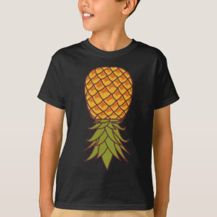 T-shirt Ananas Hawaiian Lifestyle Upside Down Tropical