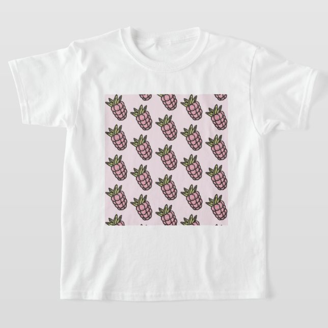 T-shirt Ananas Motif Y2K Retro Funky Retro (Poser)