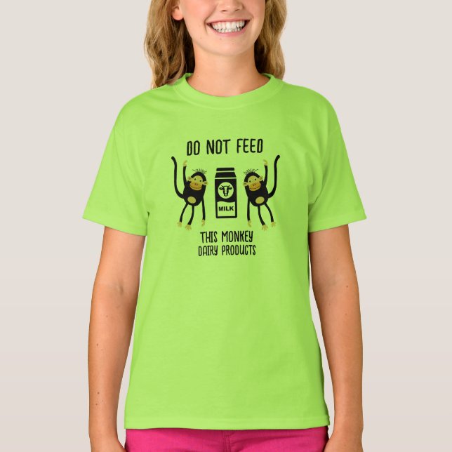 T-shirt Anaphylaxie Enfants Avertissements allergiques (Devant)
