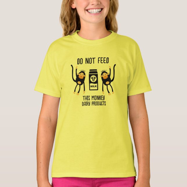 T-shirt Anaphylaxie Enfants Avertissements allergiques (Devant)