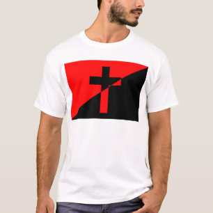T-shirt Anarchie chrétienne Anarchie Drapeau chrétien