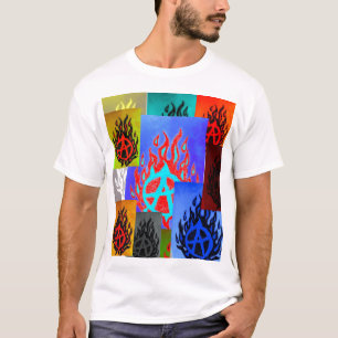 T-shirt Anarchie-Nouvelle pièce en t Logo-Totale