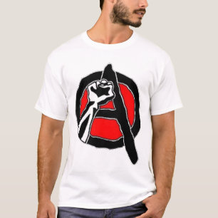 T-shirt Anarchisme (chemise blanche)