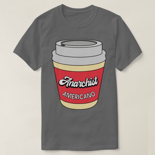 T-shirt Anarchiste Americano (Design devant)