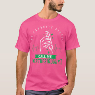 T-shirt Anasthéiste Narcosis Docteur Crna