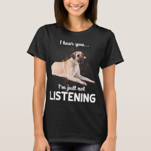 T-shirt Anatoli Shepherd Dog Je vous entends ne pas écoute