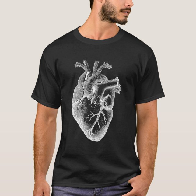 T-shirt Anatomical Hu He Medical Doctor He Anatomy (Devant)