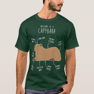 T-shirt Anatomie Capybara