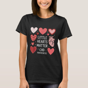 T-shirt Anatomie cardiaque Valentine Petit Coeur Sensibili