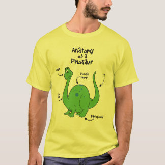 T-shirt Anatomie de dinosaure