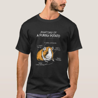 T-shirt Anatomie De La Pomme De Terre Fourrée Laboratoire 