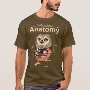 T-shirt Anatomie des hiboux