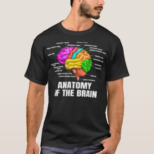 T-shirt Anatomie du cerveau Science Médicale et Physiolo