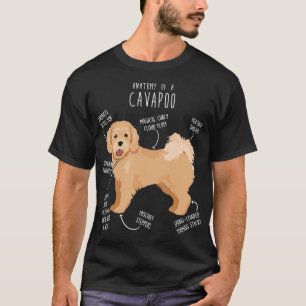 T-shirt Anatomie du chien Cavapoo 6