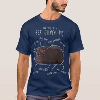 T-shirt Anatomie du porc Rex Guinea