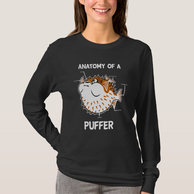 T-shirt Anatomie D'Un Poisson Fanteur (Devant)