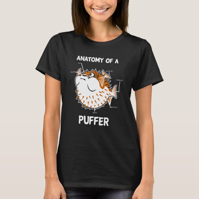 T-shirt Anatomie D'Un Poisson Fanteur (Devant)