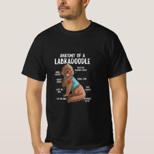 T-shirt Anatomie D'Un Retriqueur Labrador Labradoodle