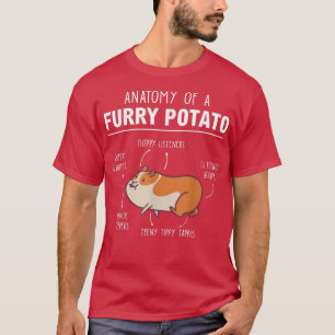 T-shirt Anatomie D'Une Pomme De Terre Furie Pour Le Cochon