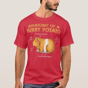 T-shirt Anatomie D'Une Pomme De Terre Furieuse Guinée Pig