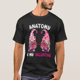 T-shirt Anatomie est ma Saint Valentin Nurse Med School Va