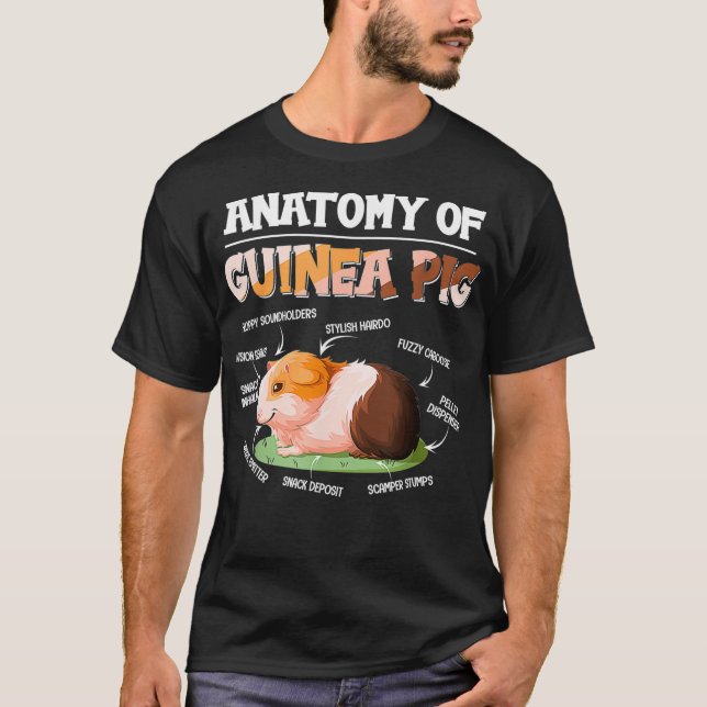 T-shirt Anatomy Of Guinée (Devant)