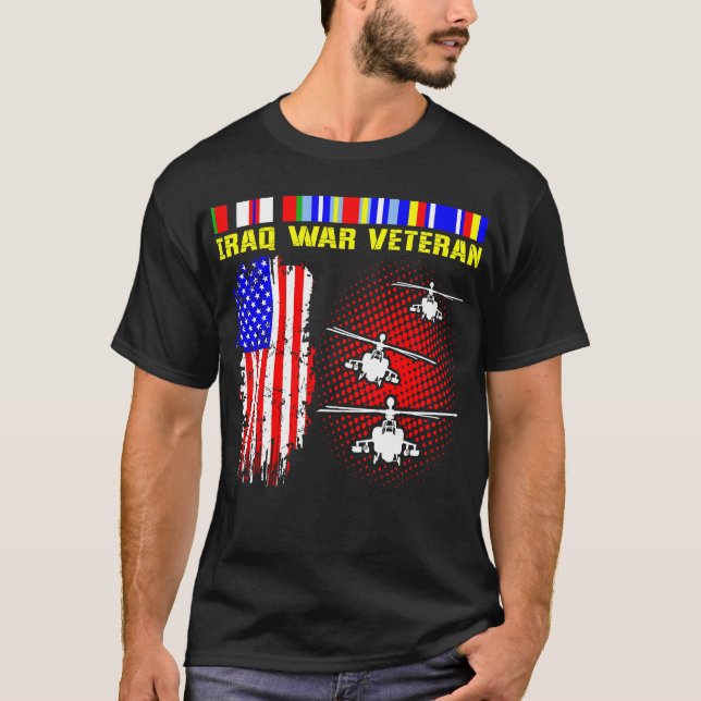 T-shirt Ancien combattant de la guerre en Irak (Devant)