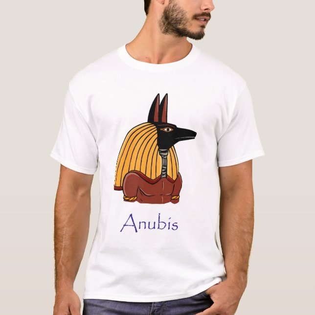T-shirt Ancien Dieu égyptien Anubis (Devant)
