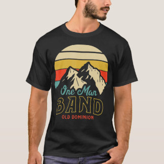 T-shirt Ancien Dominion One Man Band Mountains