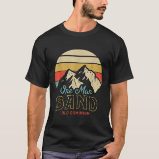 T-shirt Ancien Dominion One Man Band Mountains