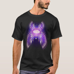 T-shirt Ancien Égyptien Sombre Tous En Voyant Oeil Sigil