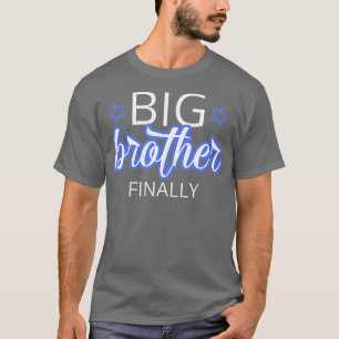 T-shirt Ancien frère Big Brother Cadeau Big Brother Finall