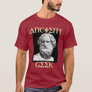 T-SHIRT ANCIEN GEEK AMUSANT ET AMUSANT