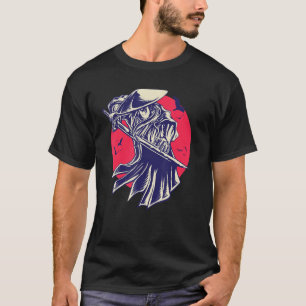 T-shirt Ancien Japonais Samurai Bushido Katana Ronin Asie