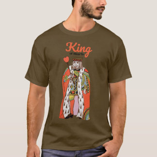 T-shirt Ancien roi des coeurs