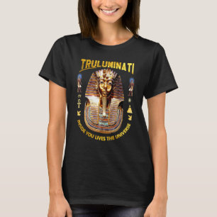 T-shirt Ancien roi égyptien Tut Tutankhamen Illuminati