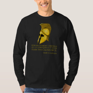 T-shirt Ancien stoïcisme romain Marcus Aurelius Citation P