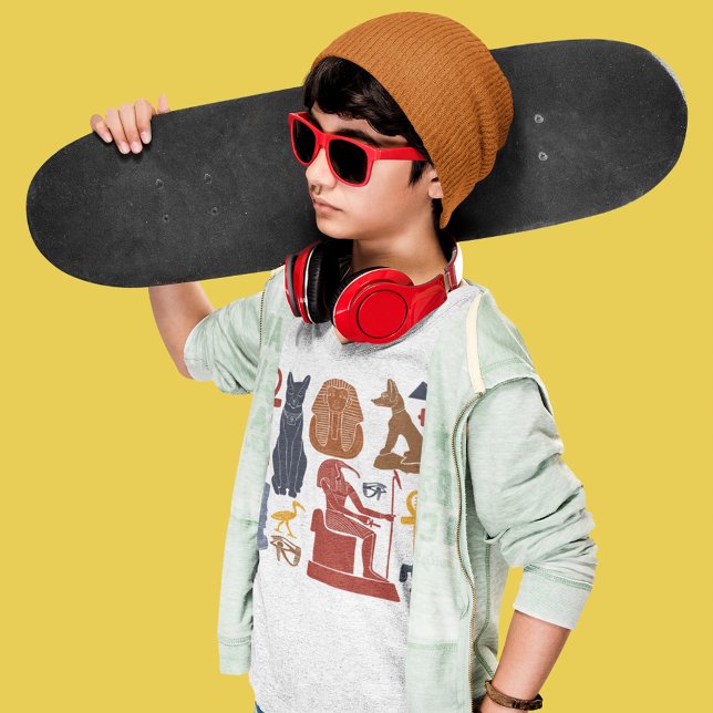 T-shirt Ancienne Egypte Collage de graphismes égyptiens (Créateur téléchargé)