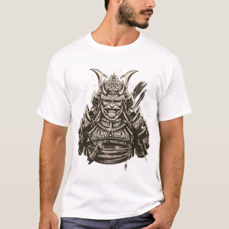 T-shirt anciennement samurai warrior dans l'armor