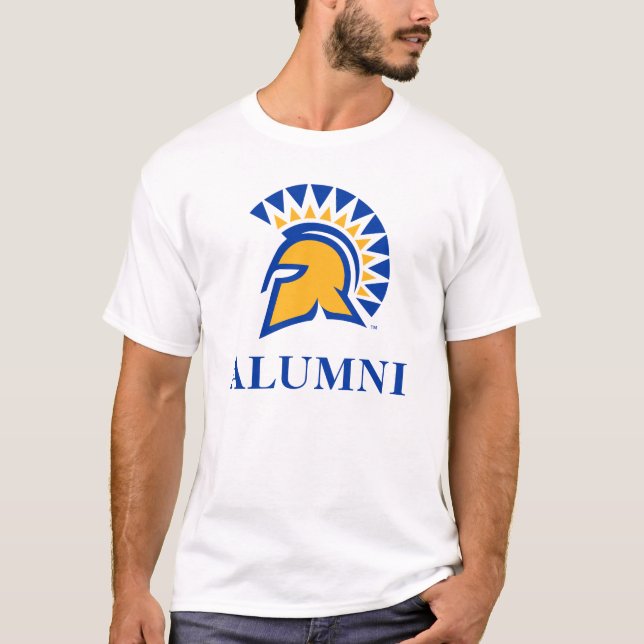 T-shirt Anciennes élèves de Spartans d'état de San Jose (Devant)