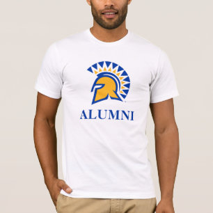 T-shirt Anciennes élèves de Spartans d'état de San Jose