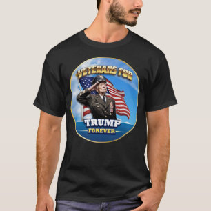 T-shirt ANCIENS COMBATTANTS DE TRUMP Pour toujours