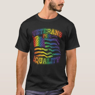 T-shirt Anciens Combattants Pour L'Égalité Pour Le Soutien